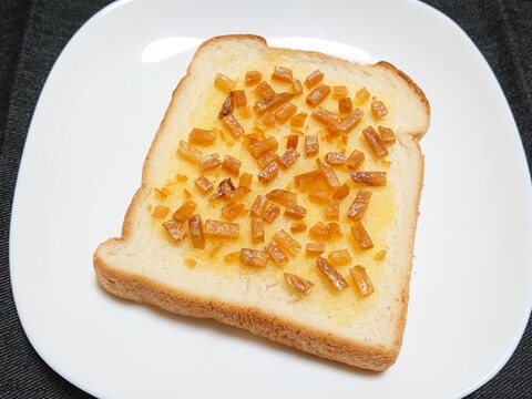 じゅわっと美味しい☆塩けんぴバタートースト